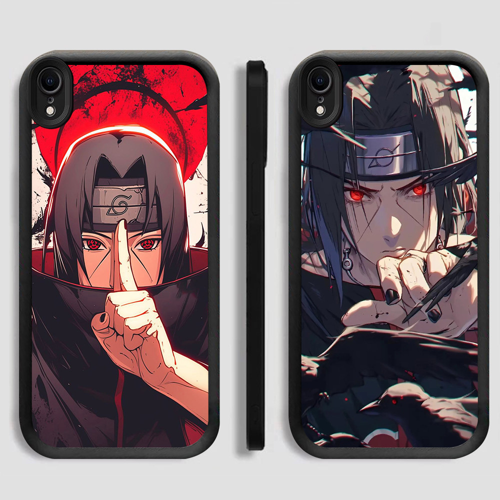 SOFTCASE Casing untuk iPhone 7 8 6 XR X Plus SA-27 Uchiha Itachi