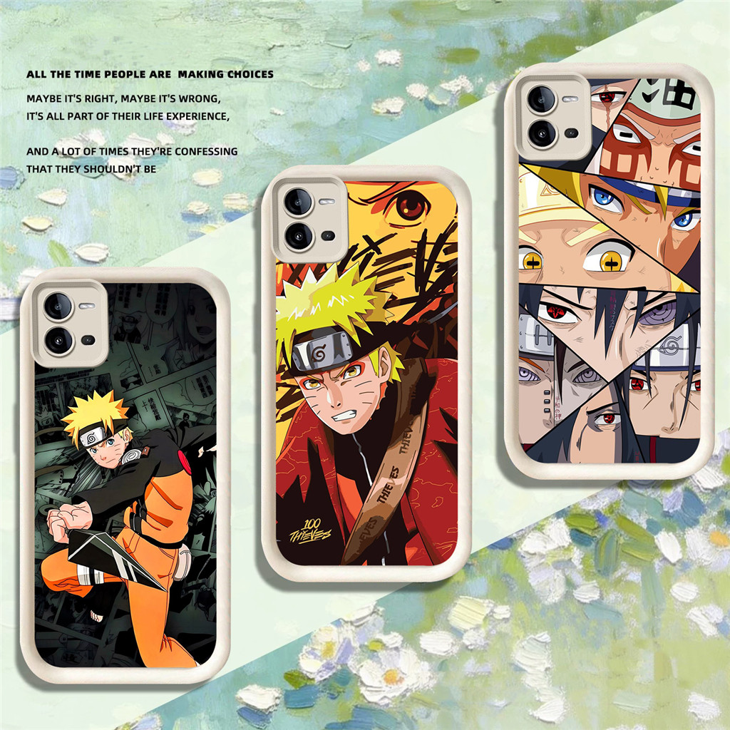 Casing hp untuk VIVO Y36 Y33s Y31 Y51 Y50 Y35 Y53s Y30 2020 5G NO-1 Anime Naruto