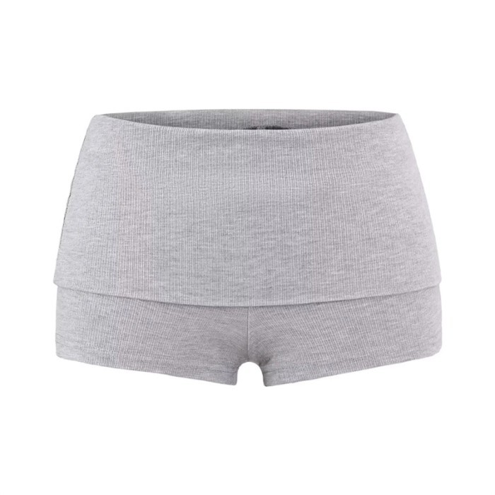 Hot Girl's Low-waist Cuffed Hot Pants Show Long Legs, Slim Buttocks, Pure Desire, Sexy Slimming, Sp