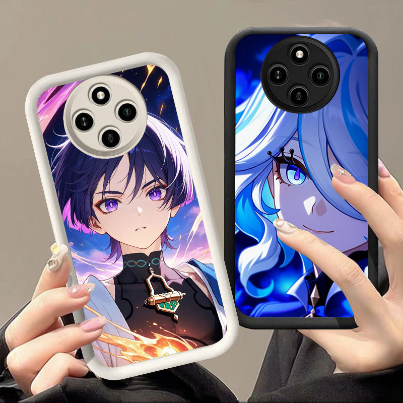 UP-43 Genshin Impact Shockproof soft Casing untuk Xiaomi Redmi Poco A3X C61 X3 14C A3 C75 Pro