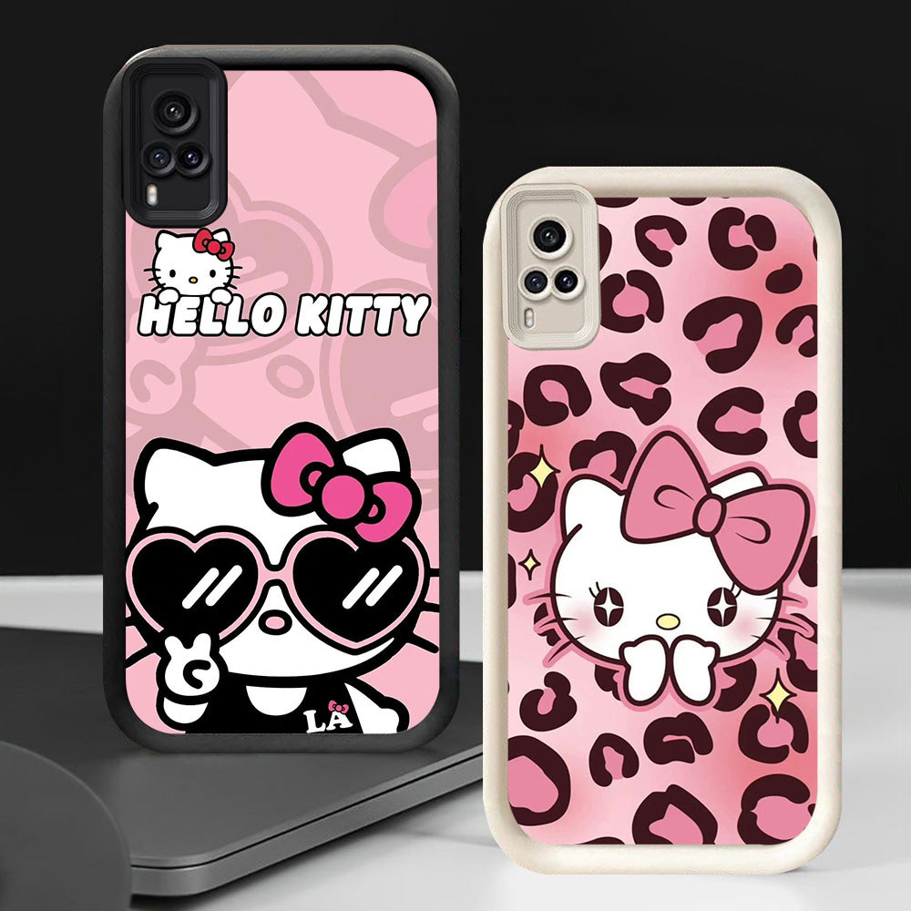 TK-47 Hello Kitty Casing HP Untuk VIVO Y51 Y53s Y33 Y73 V21E V21 Y51S Y31 Y51A