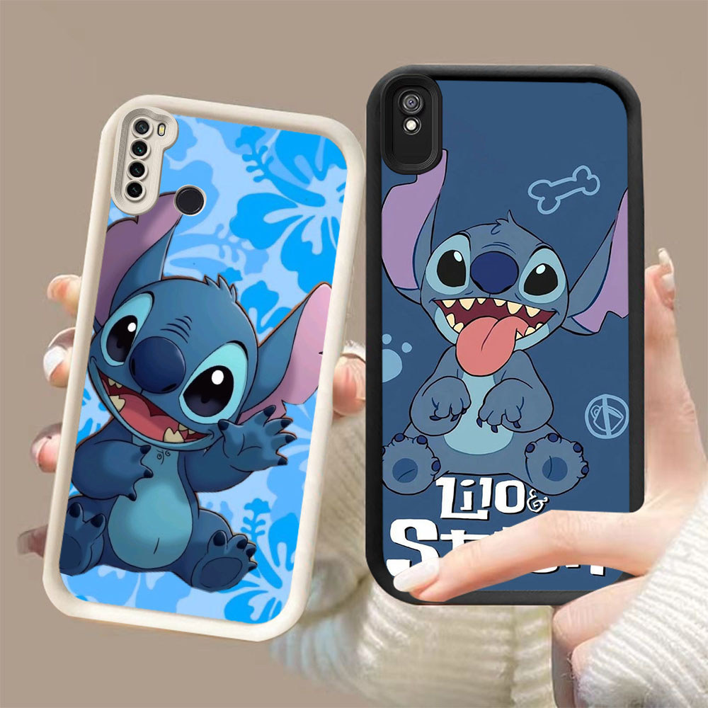 UP-75 Stitch Shockproof soft Casing untuk Xiaomi Redmi Note 9T 9A 7 6A Pro