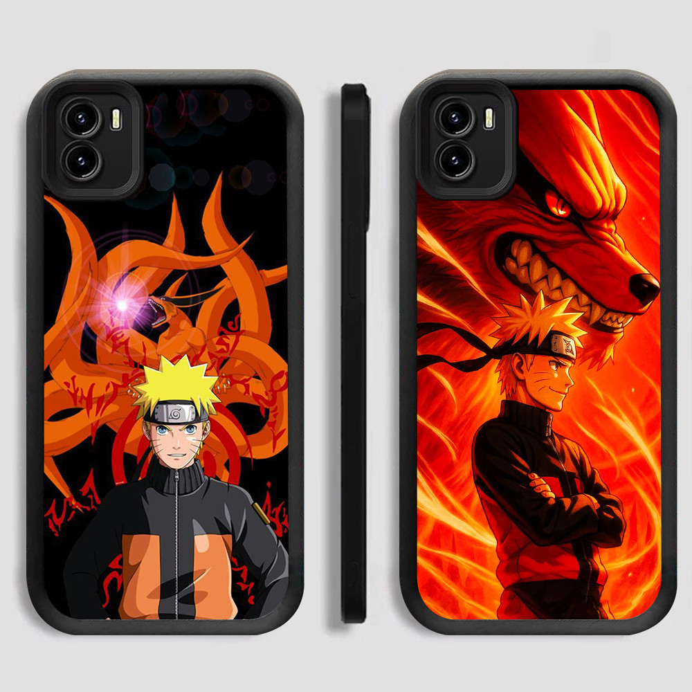 Casing hp untuk VIVO V40 Y51A Y51S Y200e Y300 Y33S Y53S Y33E Y02S Y01 Y200 Y33 Pro SA-1 Anime Naruto
