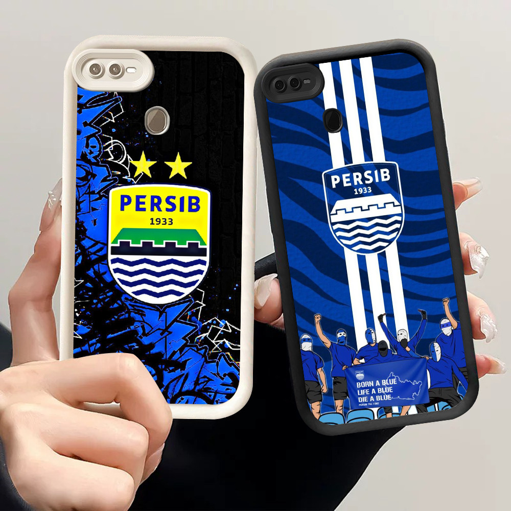 Casing untuk Silikon Hitam OPPO Reno 3 4 4F 5 6 11 11F Pro 5G SA-3 Bandung Persib
