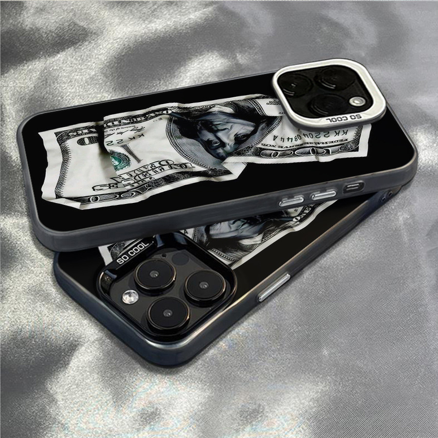 Casing Realme uang kertas USD ‌untuk 5 i 6 i C3 7 8 9i C2 A1K C25y C30 C33 C35 C53 C51 C55 NARZO 50 
