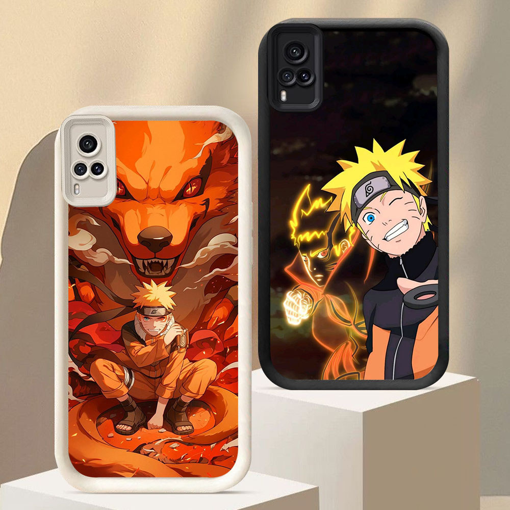 BF-72 Naruto Anime Casing HP Untuk VIVO Y51 Y53s Y33 Y73 V21E V21 Y51S Y31 Y51A