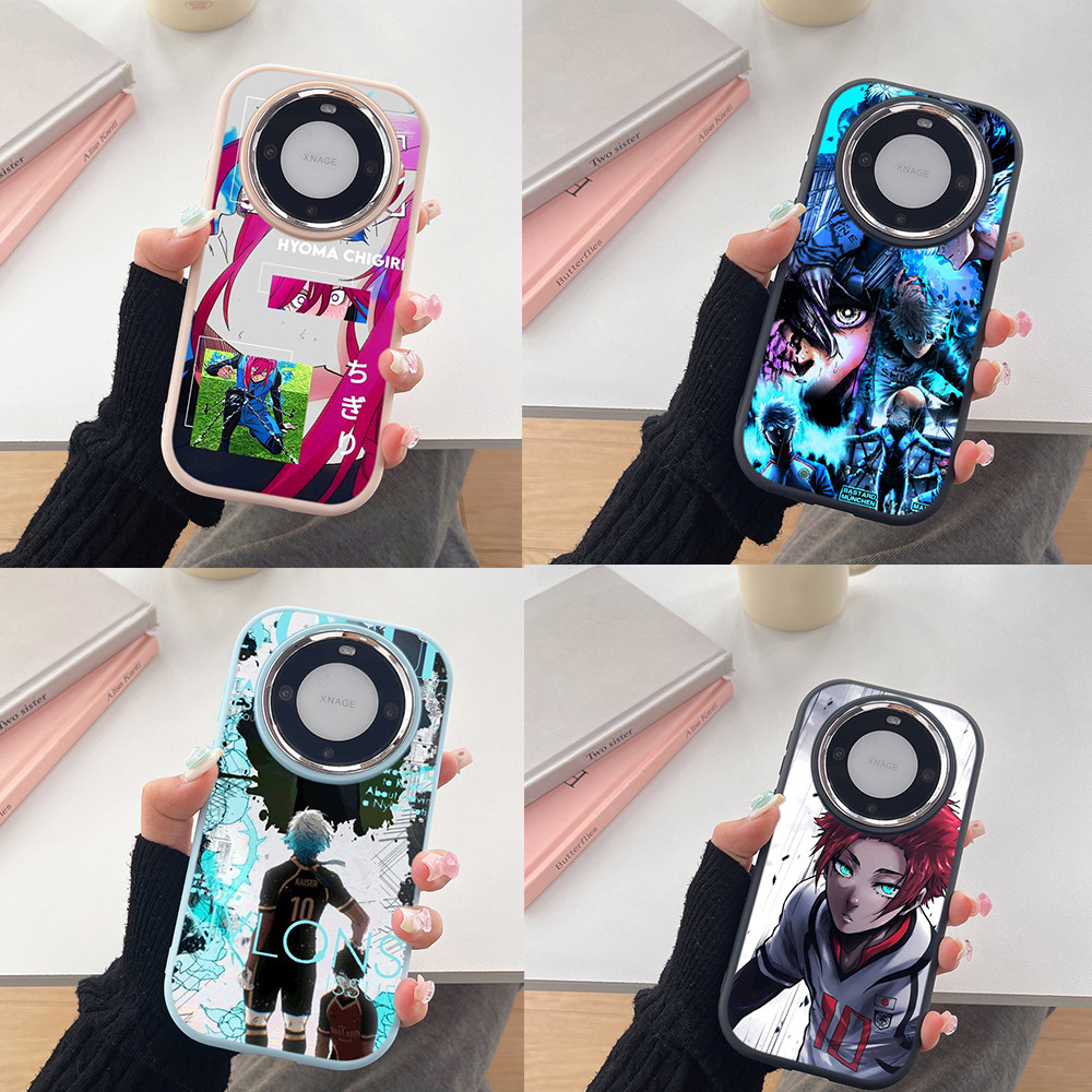 Softcase HA128 BLUE LOCK Anime Cartoon Untuk Redmi Note 8 9 10 Pro Max 9S 10s Casing Silikon TPU Lem