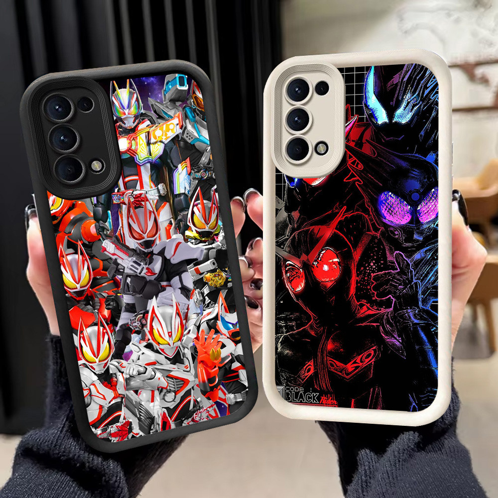 N-42 kamen rider Soft Casing untuk OPPO Reno 5 Find X3 Lite 4 6 5G
