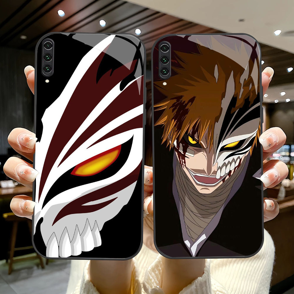 TK-36 Bleach HD Glass Casing untuk Samsung A50 A70S A70 A10 A02 A7 Note 10 Pro Plus