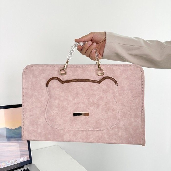 Casing Pelindung Laptop Cocok untuk Huawei Lenovo Asus Dell Apple Pearl Casing Tas Komputer Lucu Ge