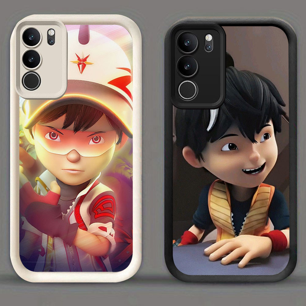 MK-1 Boboiboy Casing HP Untuk VIVO Y19S Y200 Y300 V40 Lite Pro