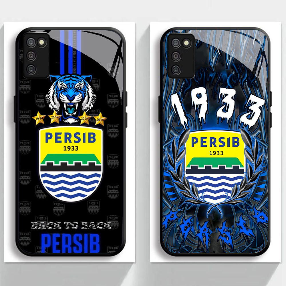 BF-77 Persib Bandung HD Glass Casing untuk Samsung A03S A71 M02S A02S A51