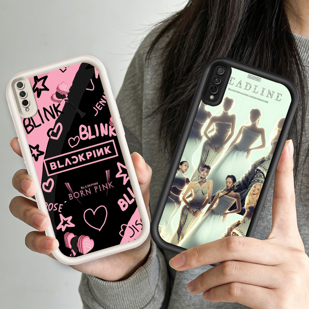 O-6 BLACKPINK Casing HP Silikon untuk Samsung A30s A02 A7 A50s M17 A03 A50 Core M02 2018