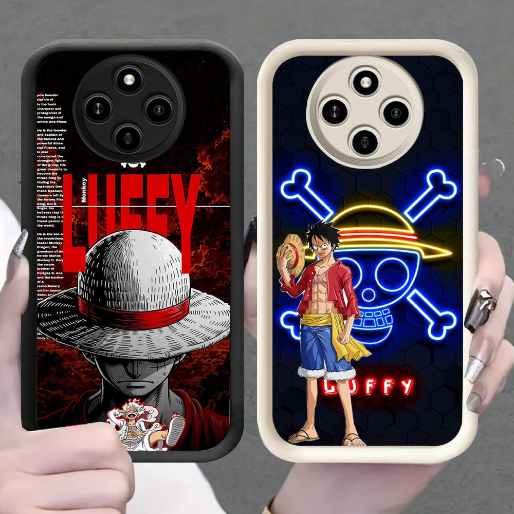 TK-55 Monkey D. Luffy Casing HP Untuk Xiaomi Redmi A3 14C A3X Poco X3 C61 C75 NFC Pro