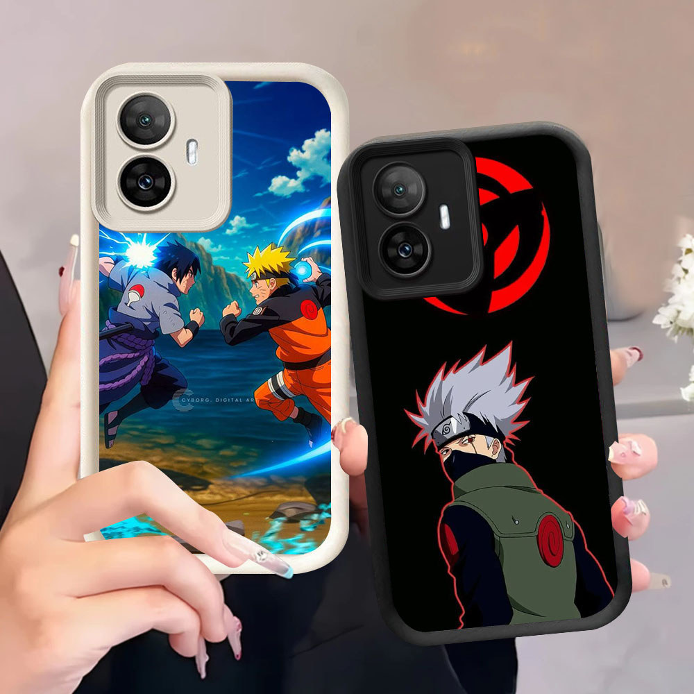 UP-57 Naruto Shockproof soft Casing untuk OPPO Reno F25 10 13F 11 11F Pro 5G