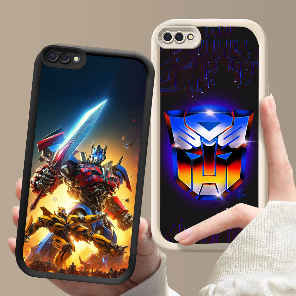 BQ-43 Bumblebee Transformer Murah Casing HP TPU Anti Gores OPPO A3S A5 A5X A1K A6 A12E A5i Pro