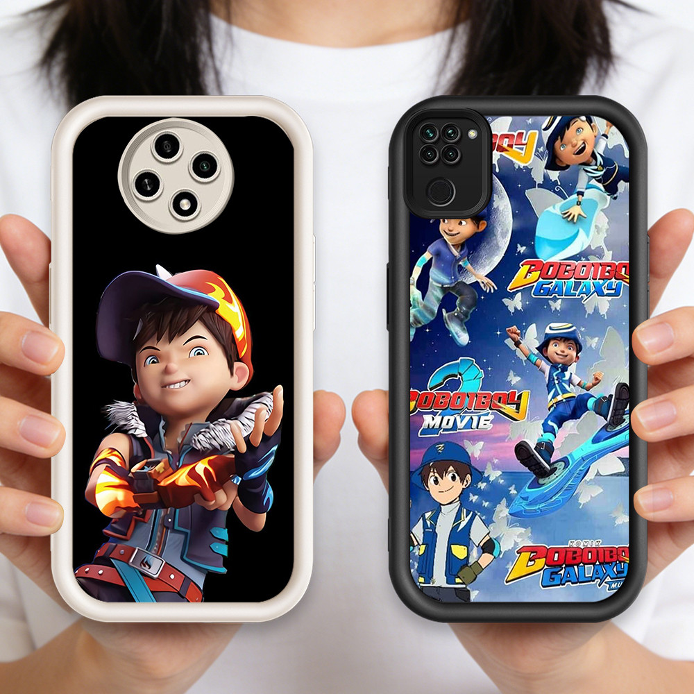 O-8 Boboiboy galaxy Casing HP Silikon untuk Xiaomi Redmi Note 9S 8 9 Pro Max