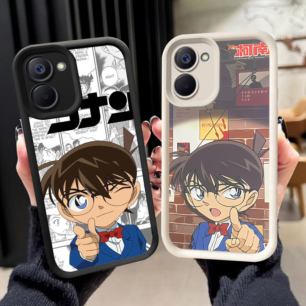 N-2 Detective Conan Soft Casing untuk Xiaomi Redmi Poco M7 Pro A2 A1 C65 15C K60 Ultra 13C 5G