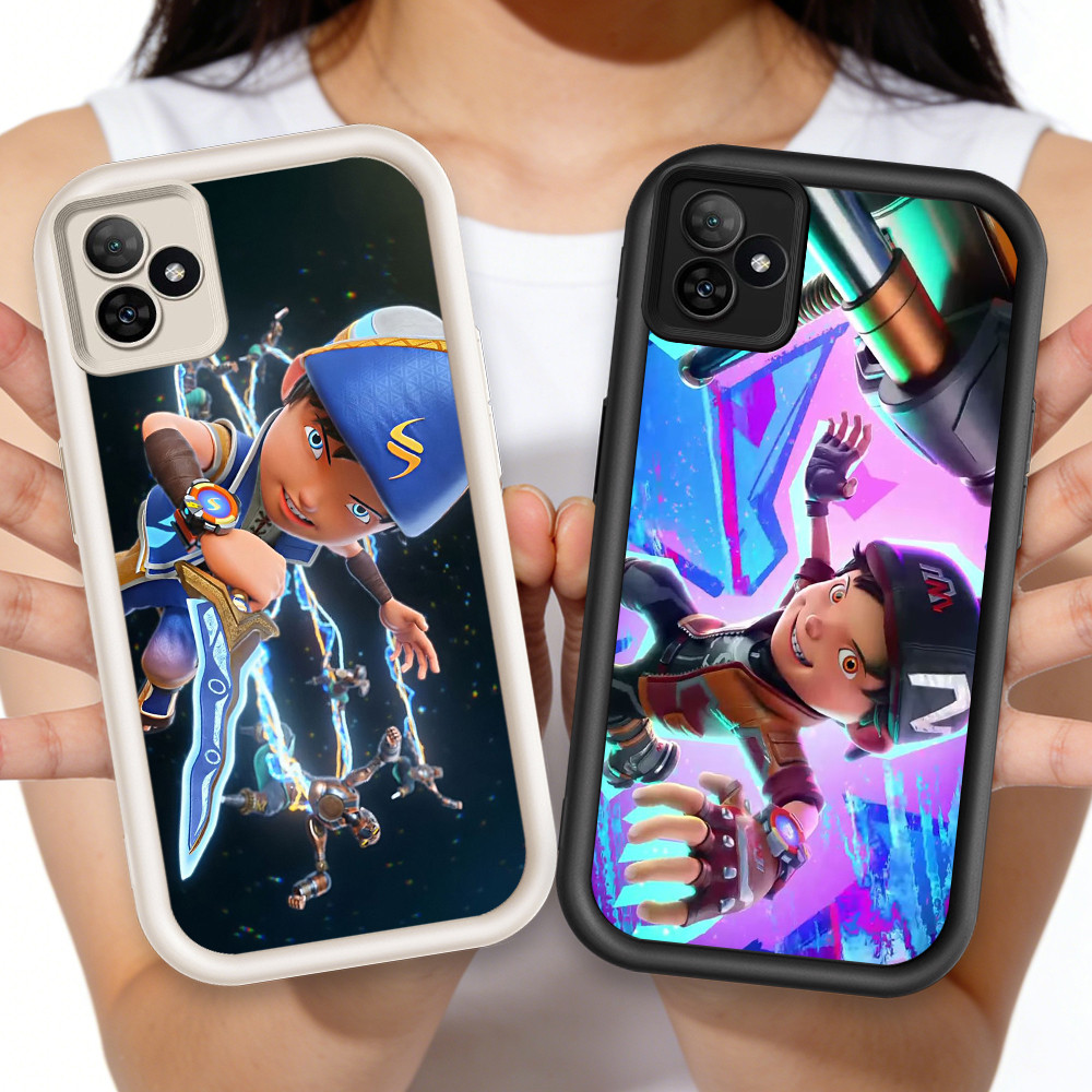 O-8 Boboiboy galaxy Casing HP Silikon untuk Realme Note Narzo 70 80 70T 15T Lite 5G
