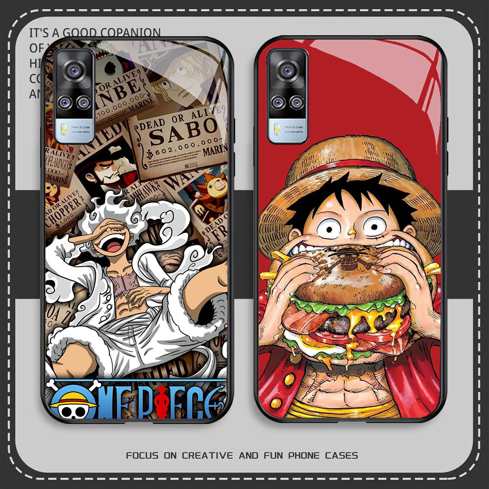BQ-19 One Piece HD Glass Casing untuk VIVO Y51 V21E Y31 Y52 V21S V21 V20 Y53S