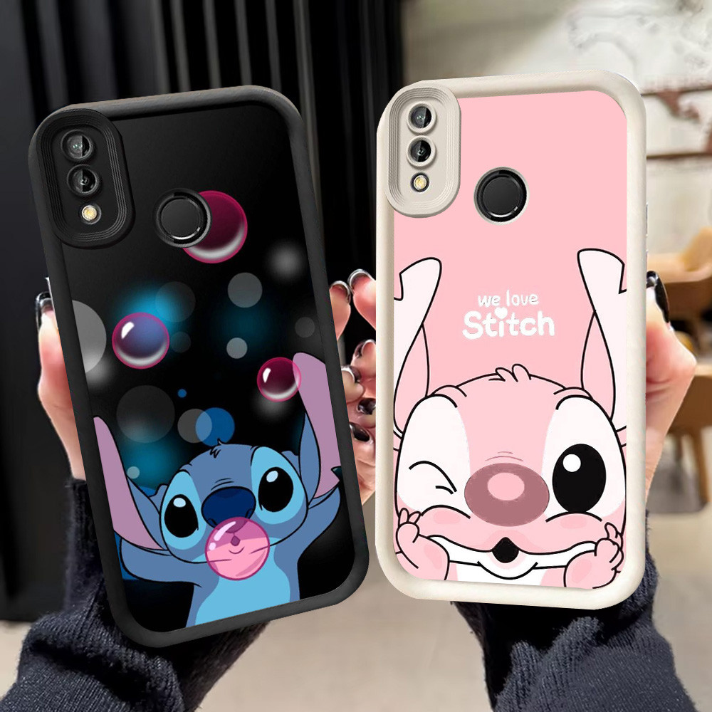 N-20 Cute Stitch Soft Casing untuk VIVO Y91C Y93 Y95 V15 Y83 Y91
