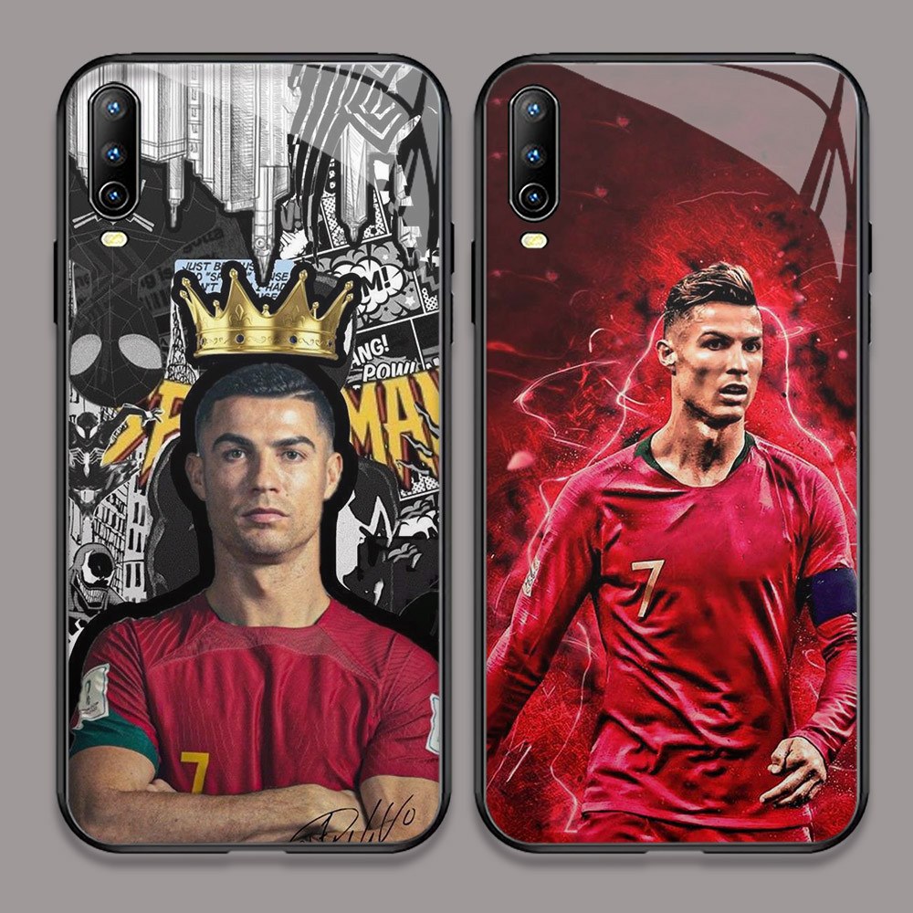 U-16 Ron_aldo King HD Kaca Casing untuk VIVO Y12s Y12a Y20s S1 Y11s Y20 V5 V15 Y20i Pro Lite Case