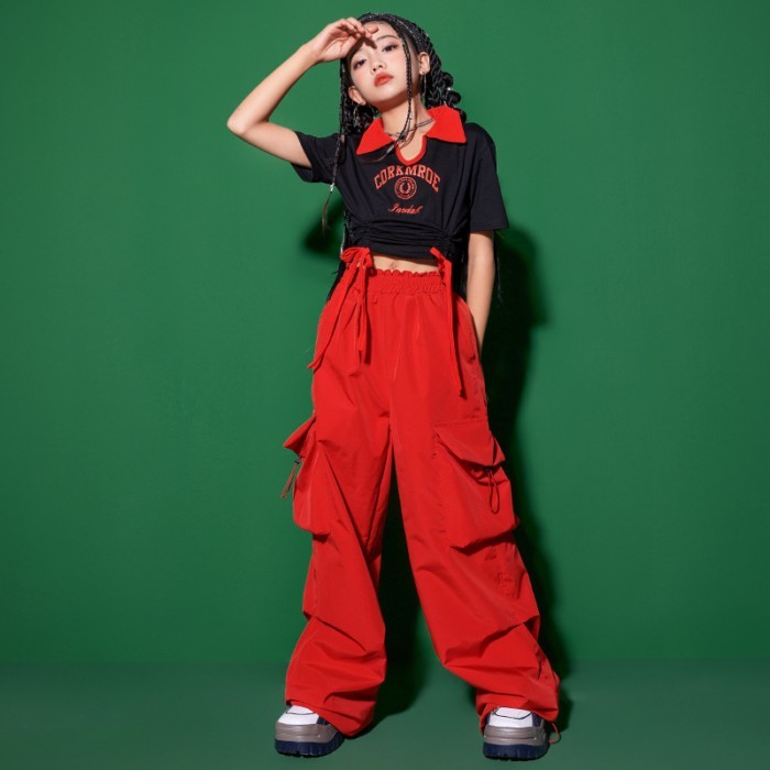 Girls' Jazz Dance Costumes, Handsome Japanese Hip-hop Costumes, Children's Hip-hop Hip-hop Catwalk