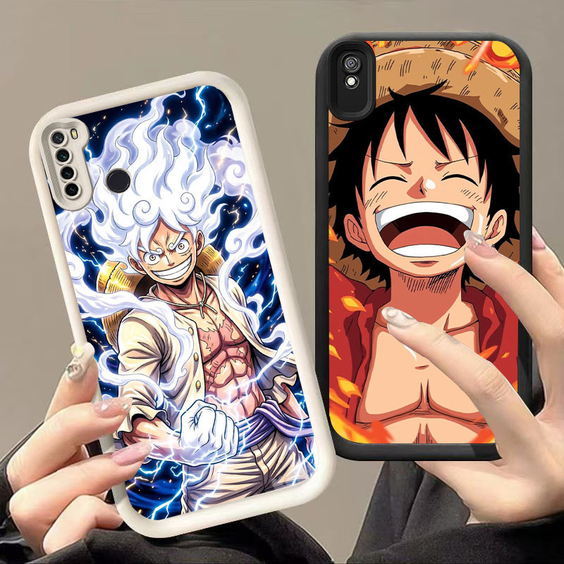GP-51 Luffy Anime Shockproof soft Casing untuk Redmi Note 6A 9A 7 9T Pro