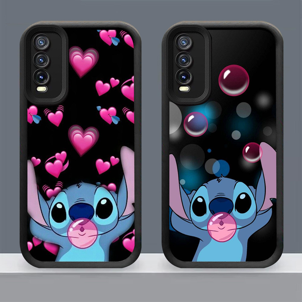 N-20 Cute Stitch Soft Casing untuk VIVO Y11s Y20s Y66 Y12s S1 Pro Y20 Y20i