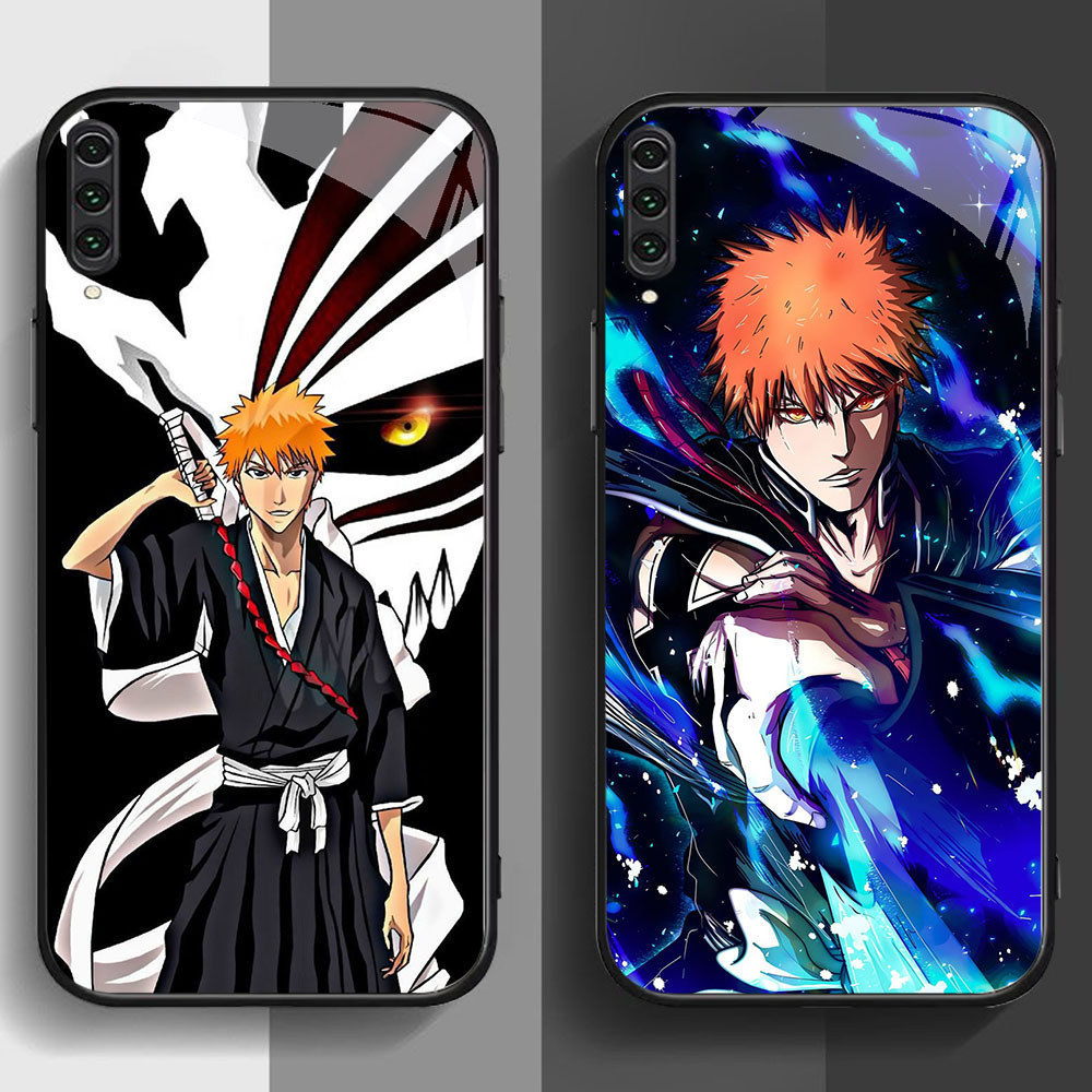 SD-33 Bleach HD Glass Casing untuk Samsung A50 A70S A70 A10 A02 A7 Note 10 Pro Plus