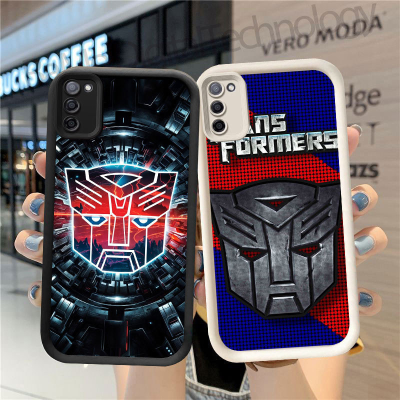 GK-84 Transformers Silikon hitam putih Casing untuk Samsung S20 M21 A71 M30S A51 FE 2020