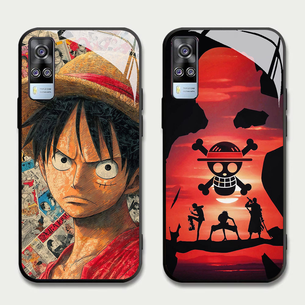 TS-27 One Piece HD Glass Casing untuk VIVO Y51 V21E Y31 Y52 V21S V21 V20 Y53S