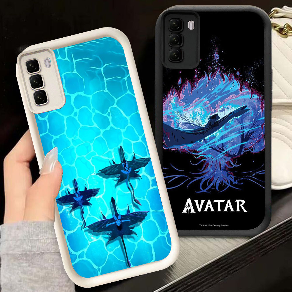 TS-36 Avatar Way of Water Shockproof Casing untuk Infinix HOT 50 Tecno Camon 40 POP Pova 5 8 9 Spark