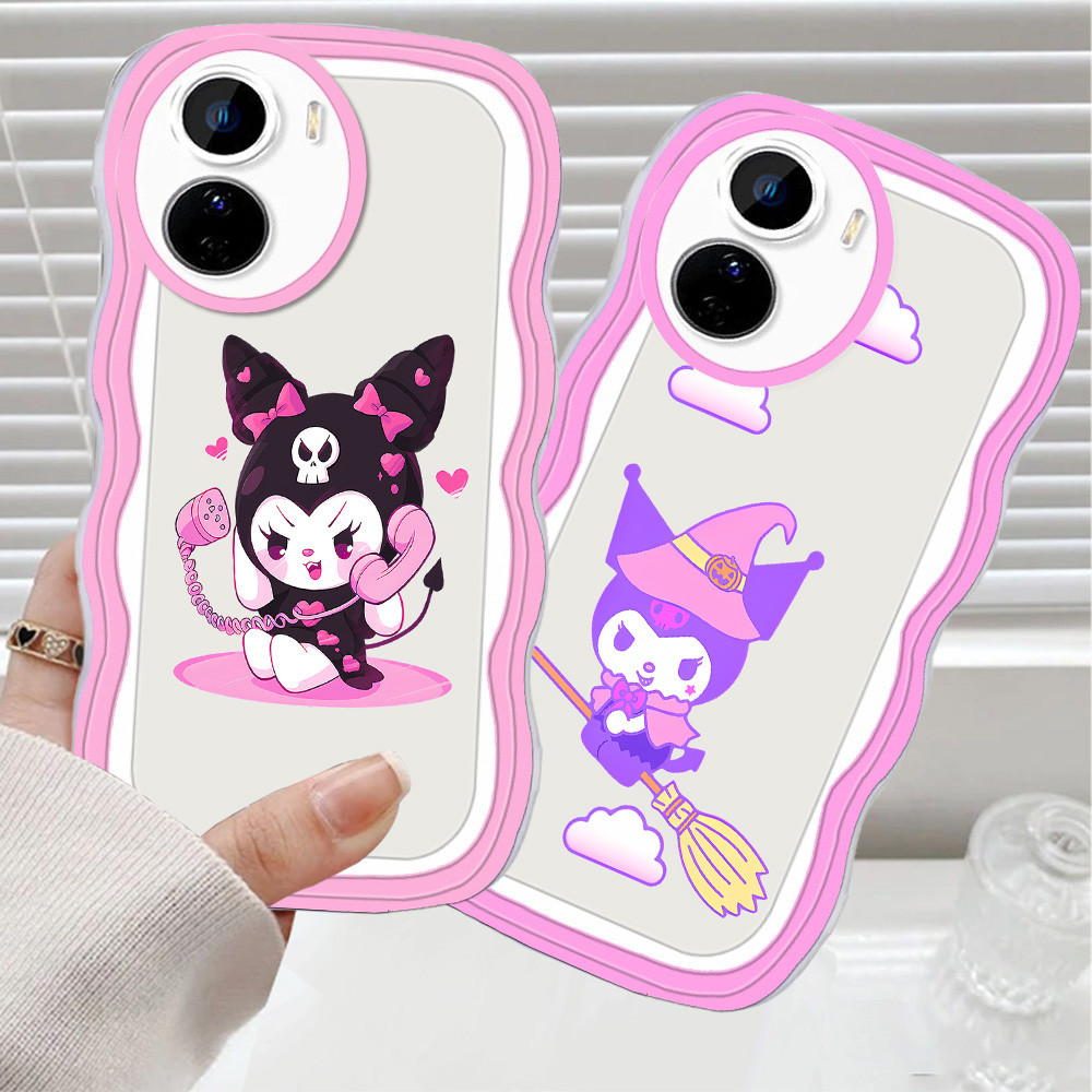 CA21 K_uro mi Casing untuk VIVO Y02 Y02t Y22s Y22 Y75 Y02s Y16 Y35 5G TPU Kasus Ponsel