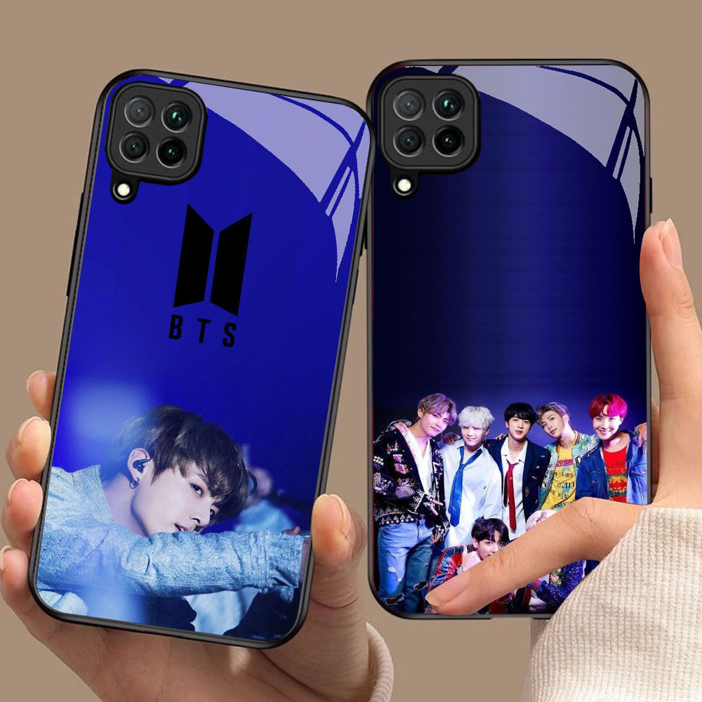 YS-29 BTS ARMY HD Glass Casing untuk Samsung A12 M32 M12 A22 5G
