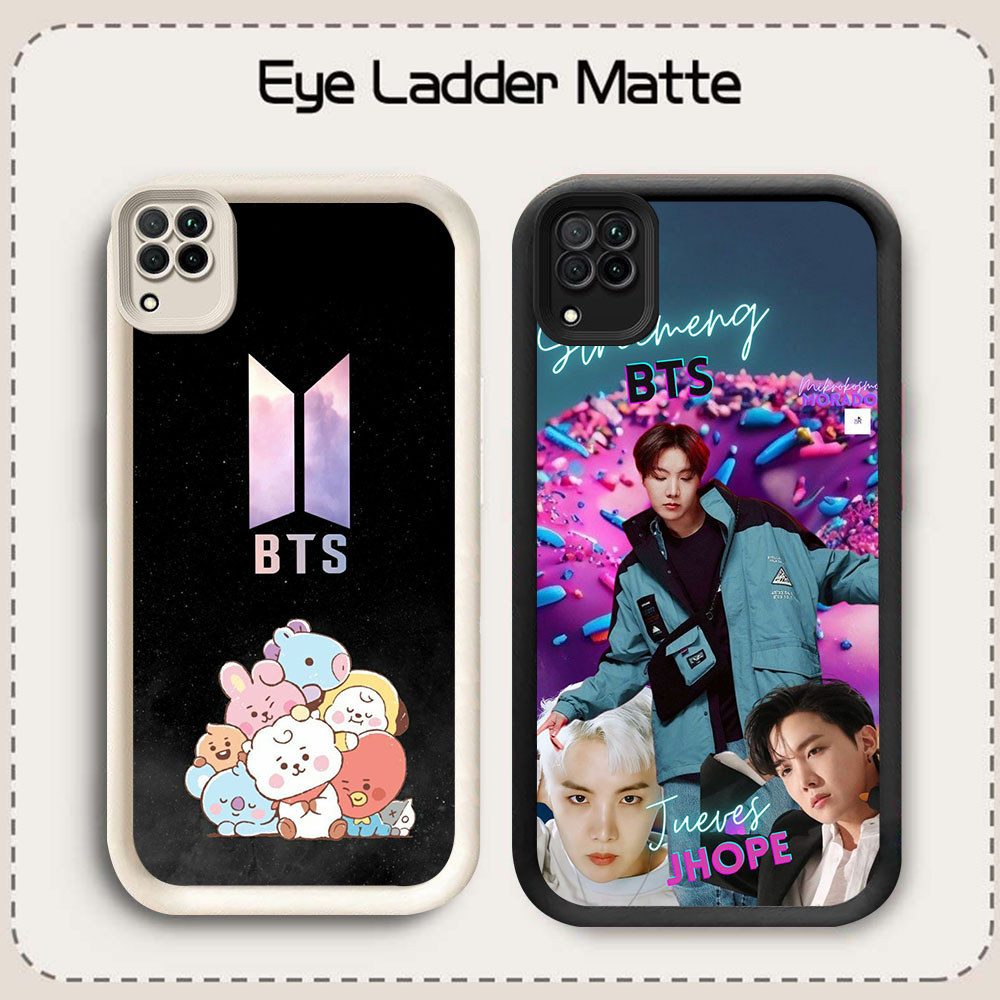 SD-2 BTS BT21 Shockproof Casing untuk Samsung A12 A22 J2 J4 J7 Pro Plus Prime 5G