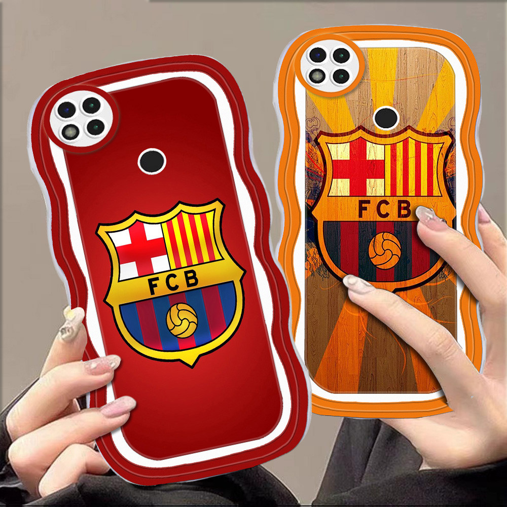 C-22 FC Barcelona Casing untuk Xiaomi Redmi 9A 9T 10C POCO C31 M3 C40 9C Pro TPU Case