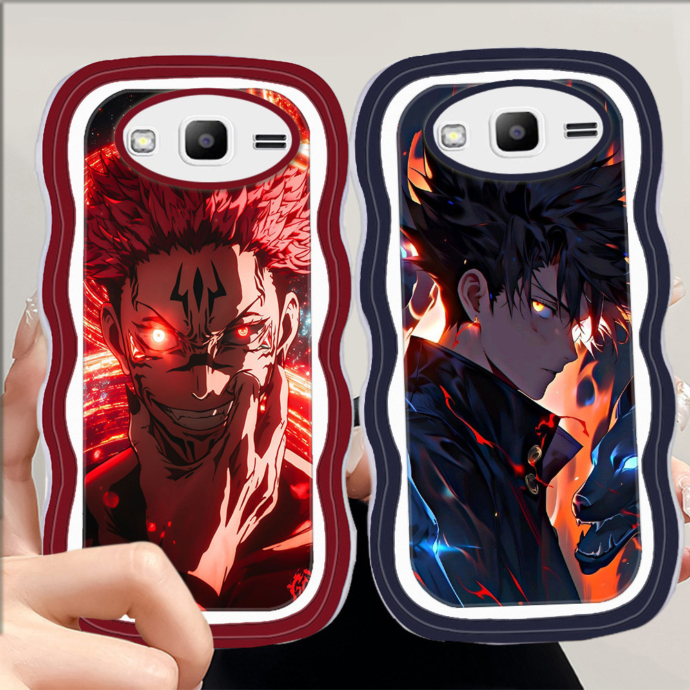 C-40 Jujutsu Kaisen Casing untuk Samsung J3 J6 J7 J2 J4 J5 2015 2016 2017 Grand Prime Pro Plus TPU C