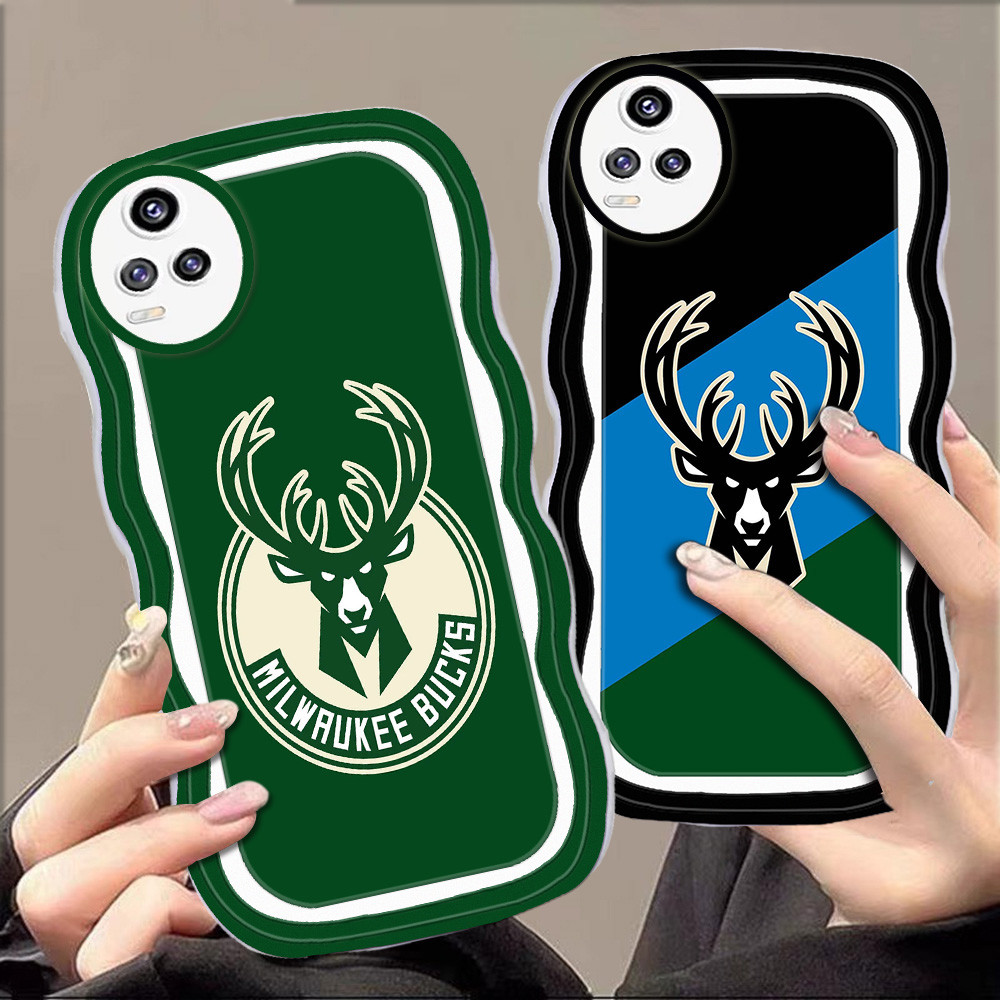 C-45 Milwaukee Bucks Casing untuk VIVO Y51a Y53 V21 Y53s Y31 Y51 V20 V30 V30E 5G TPU Case