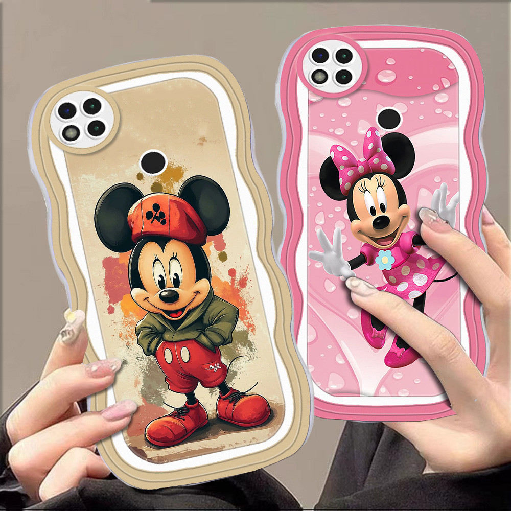C-14 Mickey Mouse Casing untuk Xiaomi Redmi 9A 9T 10C POCO C31 M3 C40 9C Pro TPU Case