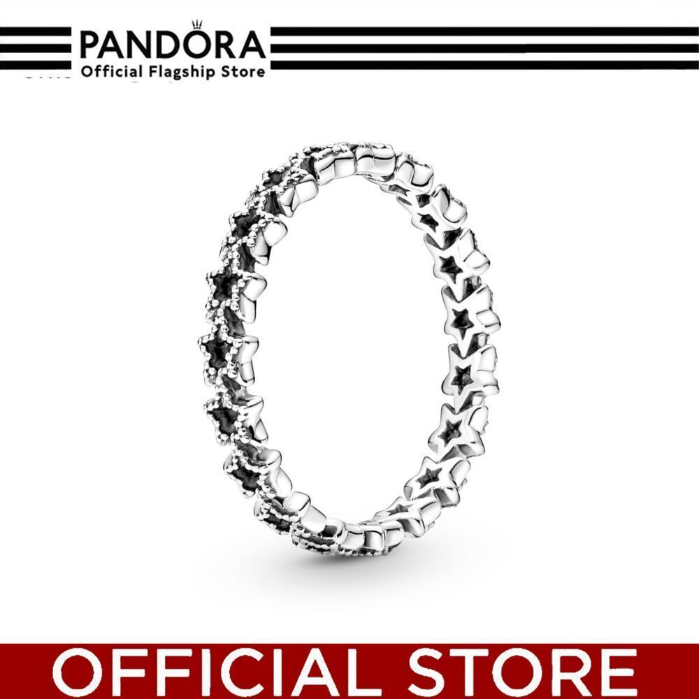 100% Asli Pandora Stars Sterling Silver Ring Cincin Wanita Manis & Elegan | Perhiasan Cantik Untuk H