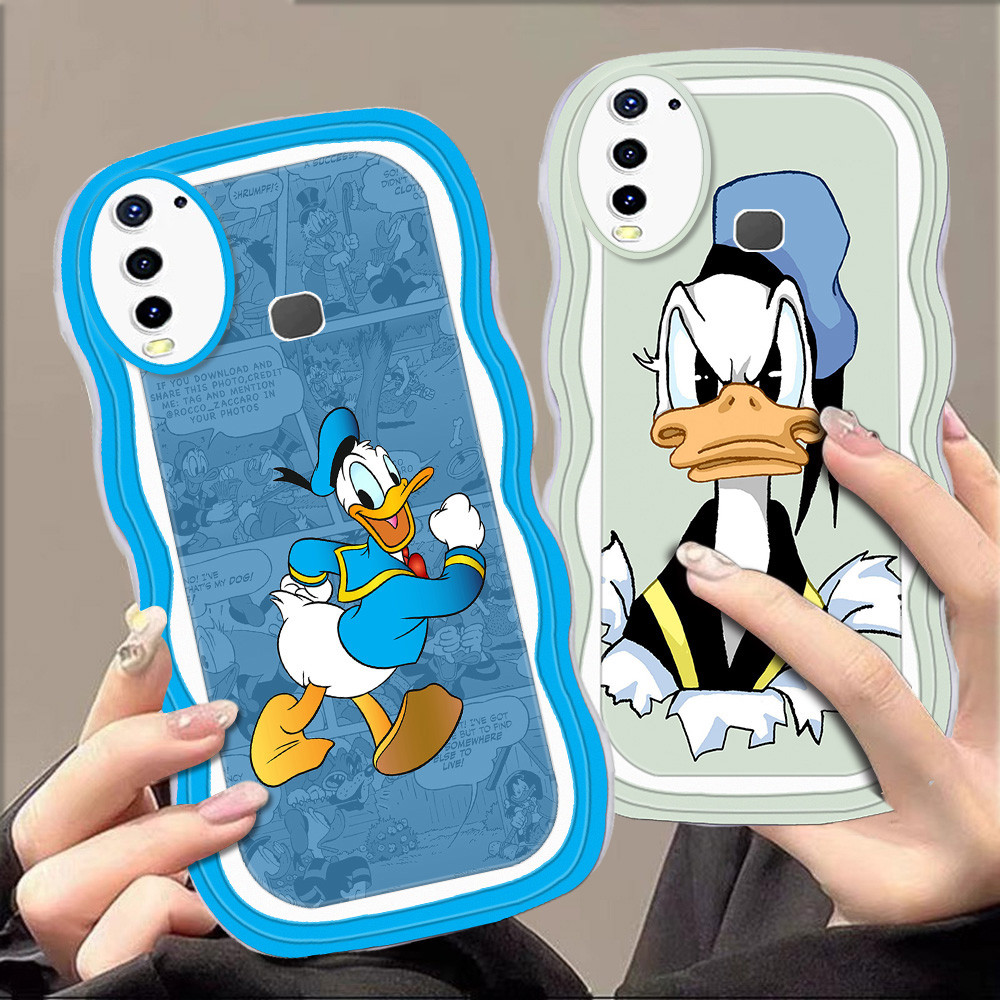 C-33 Donald duck Casing untuk VIVO Y17 Z3 Z1 Pro Y12 Y19 Y15 TPU Case
