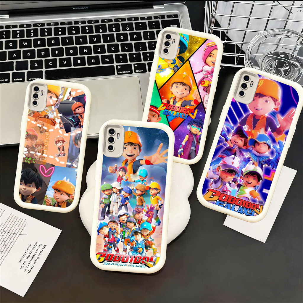 KI20 Boboiboy Hp Plating Casing untuk VIVO IQOO Y56 Y33S Y15S Y02S Y22 Y01 Y55 Z9X Y15a V27 Y33E V29