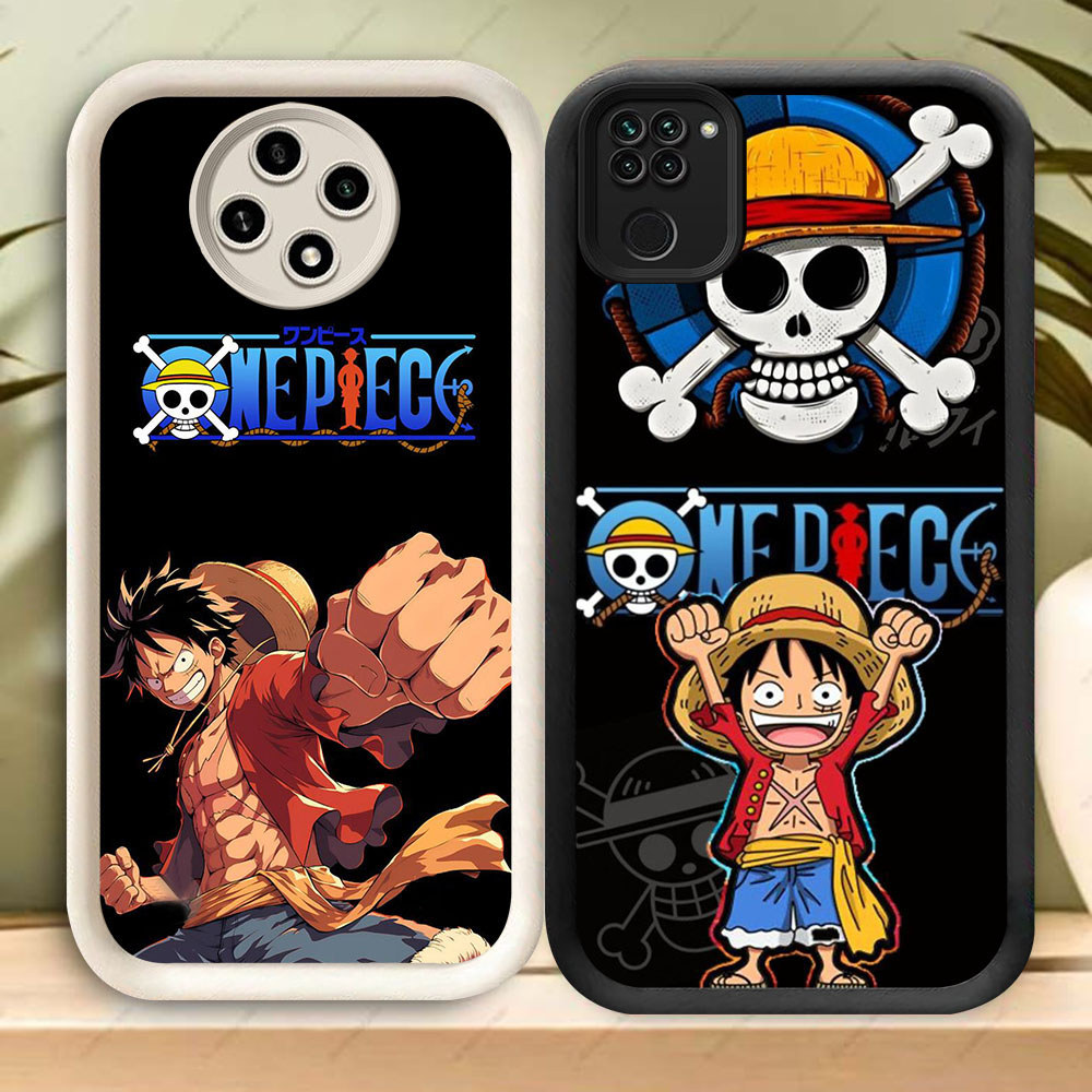 TS-78 Monkey D Luffy Shockproof Casing untuk Xiaomi Redmi Note 8 9 9S Poco M2 Pro Max