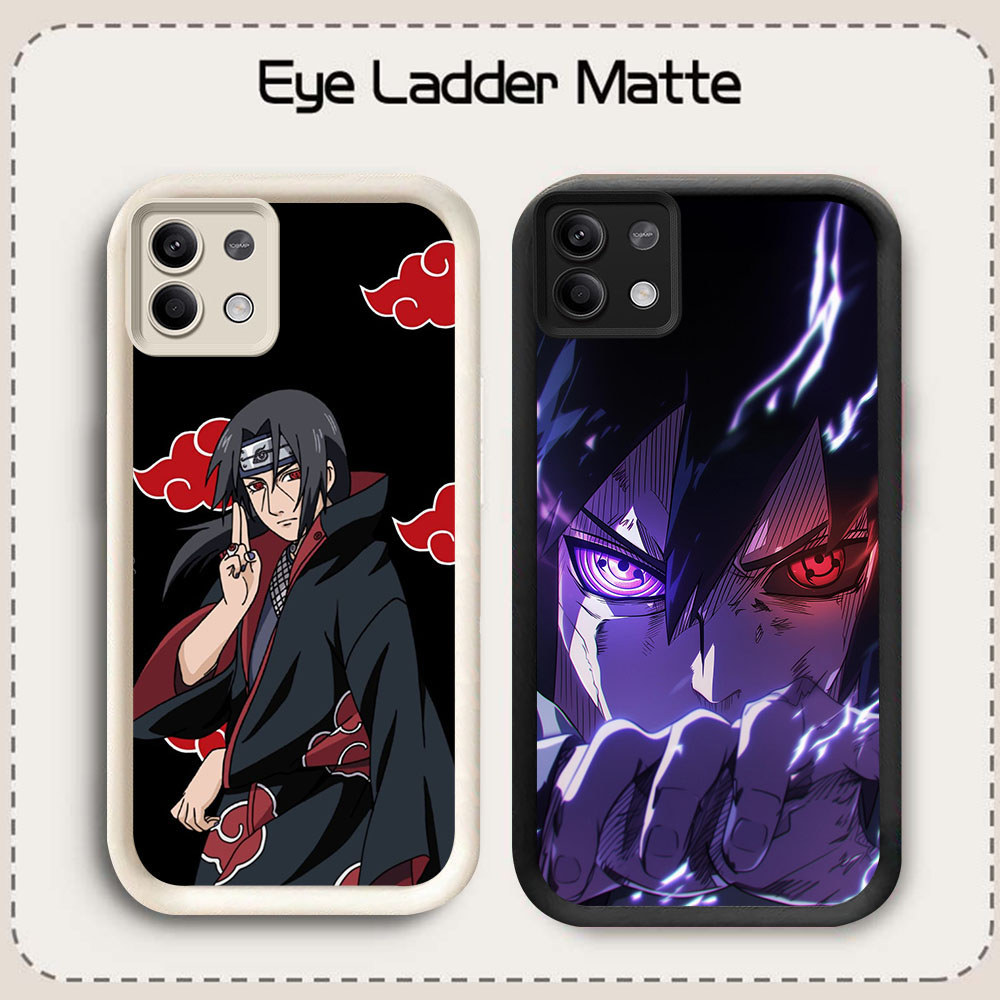 SD-20 Naruto Uchiha Shockproof Casing untuk Xiaomi Redmi Note 13 Poco X6 X7 M6 M7 NEO Pro