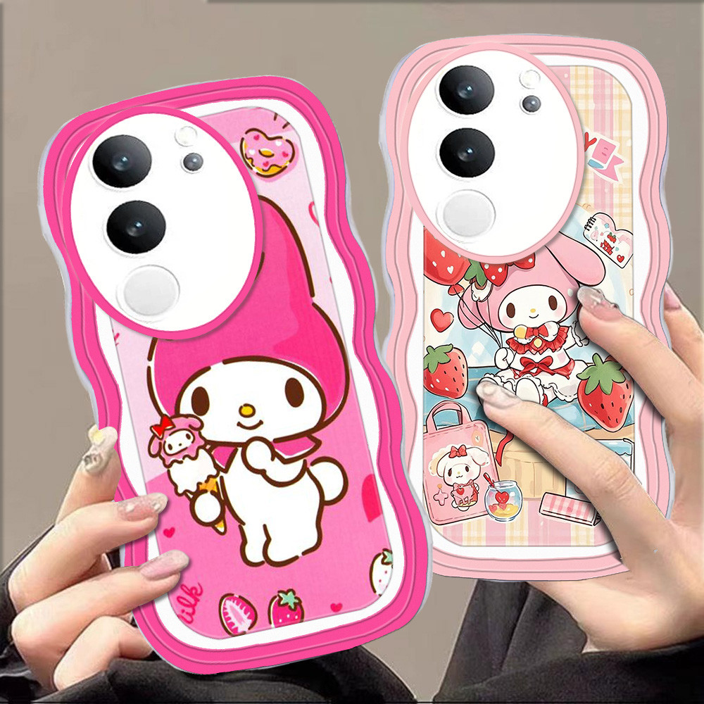 C-48 My Melody Casing untuk VIVO V40 Y29 Y100 V50 Y29S Y29T Lite 5G TPU Case