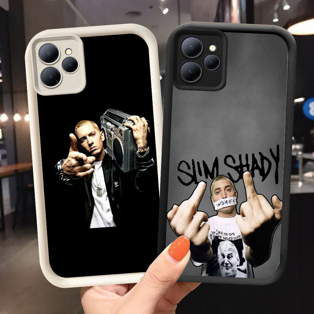 YS-51 Eminem Shockproof Casing untuk Infinix Smart 10 HOT 40i 60 60i Tecno POP 10 Spark G02 Pova 6 I