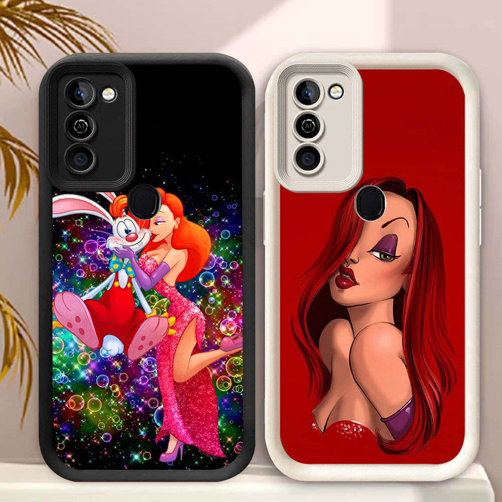 MH22 Jessica Rabbit Casing untuk Infinix Smart 6 5 Ram2 Ram3 10 Plus Kasus