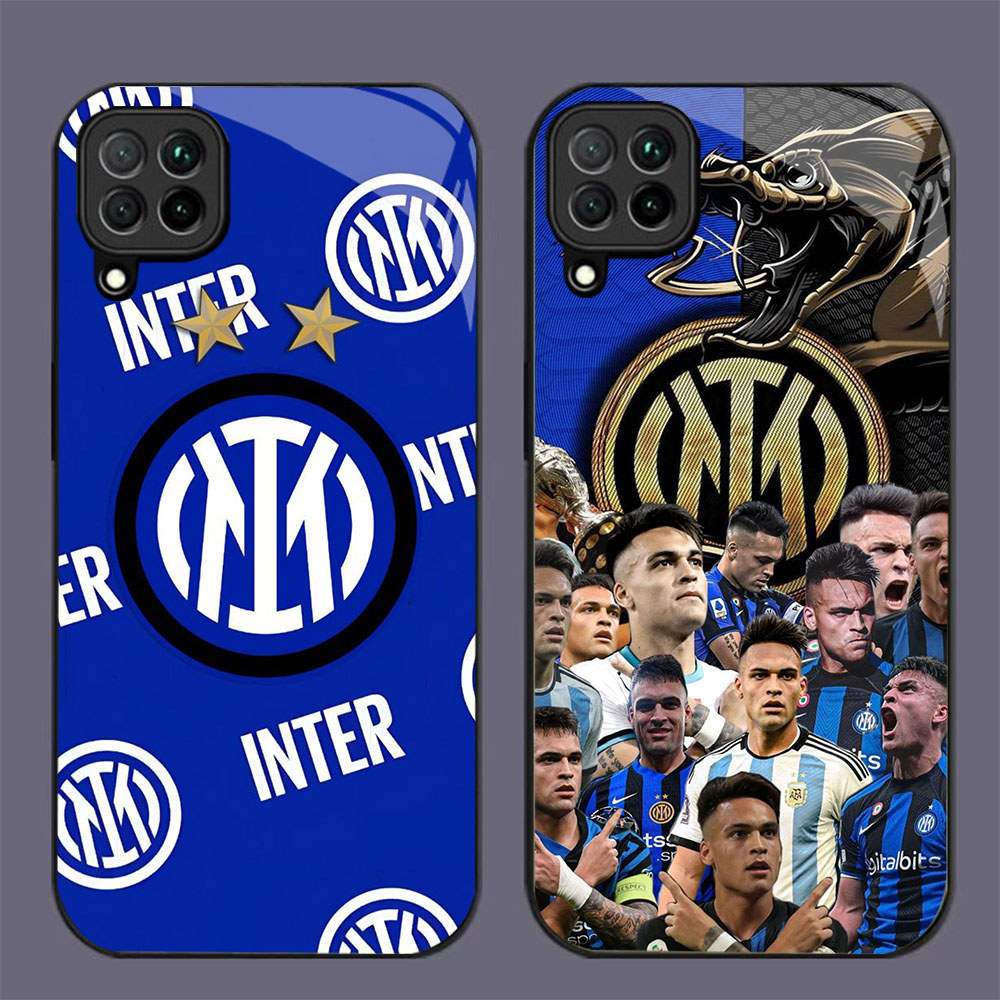 GK-40 Inter Milan Glass Casing untuk Samsung M12 A22 A12 M32 5G