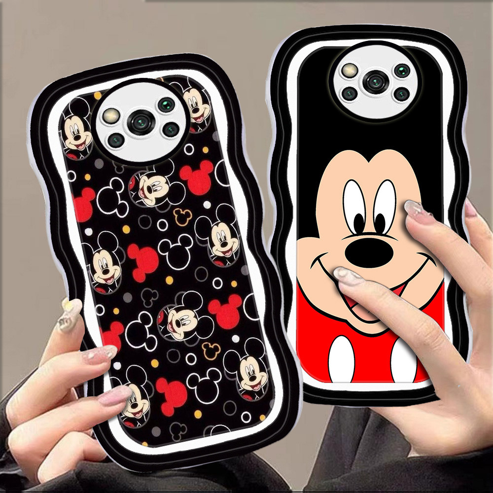 C-14 Mickey Mouse Casing untuk Xiaomi POCO X3 GT NFC Pro TPU Case